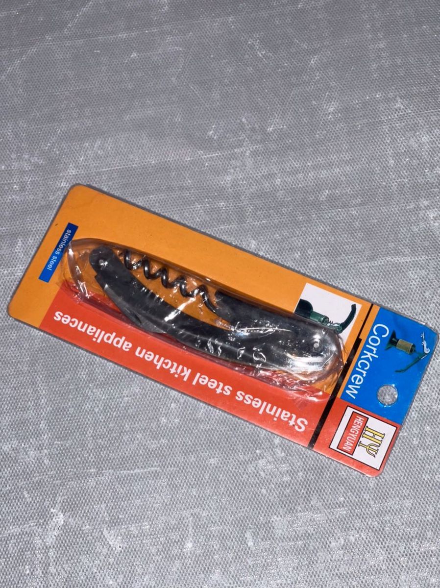 Stainless Steel Cork Screw Corkscrew Wine Cap Opener