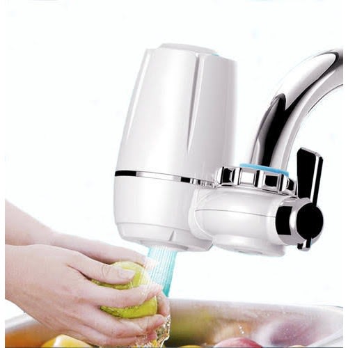 High Tech Double Outlets Water Tap washable cartridge Purifier Faucets