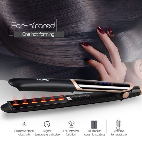 Hair Straightener Constant Temperature Tourmaline Ceramic Hair Flat Plate Iron Hair Styling Tools