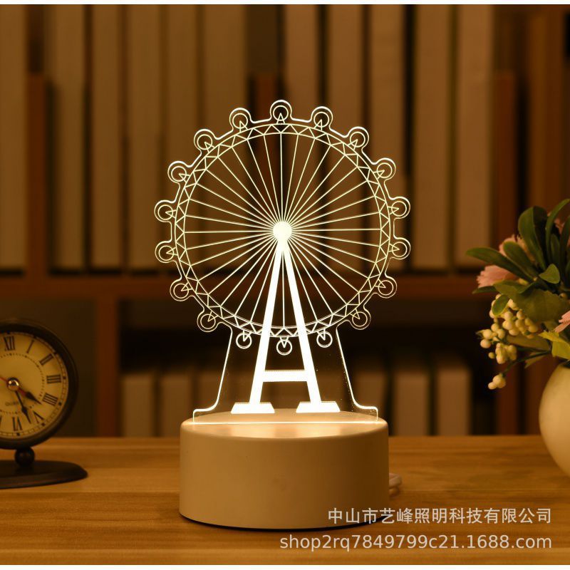 3D LED Night Light Energy-saving