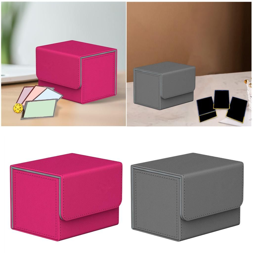 2x Trading Card Deck Box Storage TCG Cards Holder