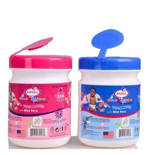 Baby Wipes Two Can Packs - 500 Count