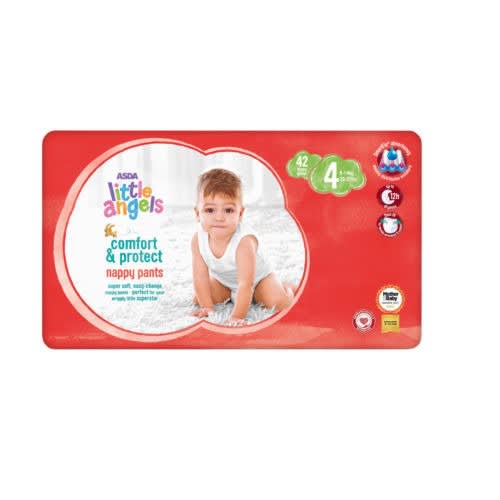 Little Angels Nappy Pants - Size 6 - 42Counts