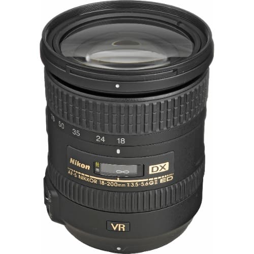 18-200mm F/3.5-5.6g Af-s Ed Vr Ii Nikkor Telephoto Zoom Lens For Nikon Dx-format Dig