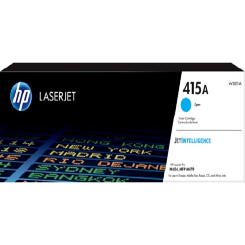415a Cyan Original Laserjet Toner Cartridge -W2031A