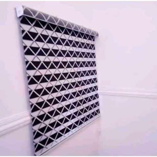Window Blind Black - 1m * 1m - 39inch * 39 Inch