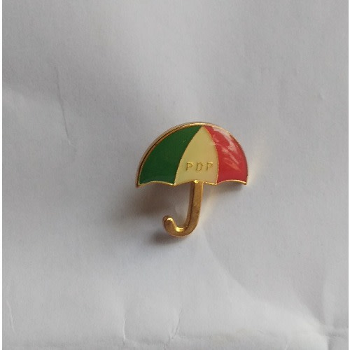 PDP Logo Shape Lapel Pin