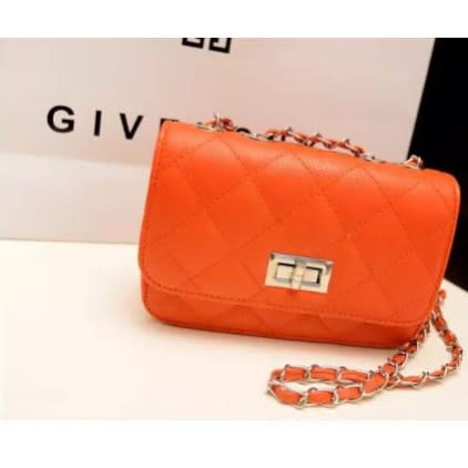 Women's Mini Cross Purse Bag - Orange