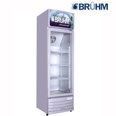 Bbs-329 Single Door Beverage Chiller - Glass Door - Interior Led Lights - 329l