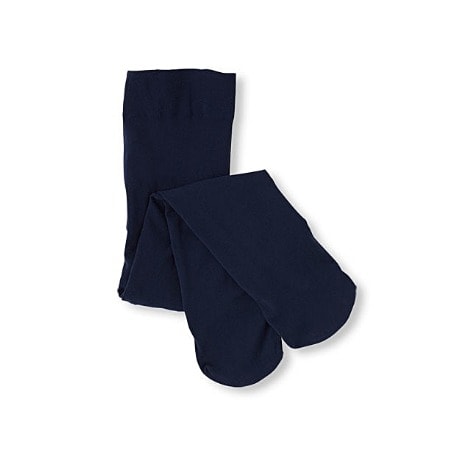 Kids Fibre Light Tight Pop Socks - Navy Tidal Blue
