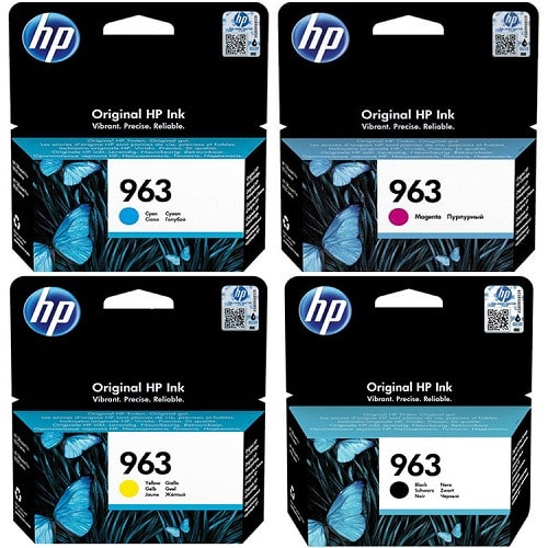 Ink Cartidge 963 Combo Pack - Black, Yellow, Magenta, Cyan