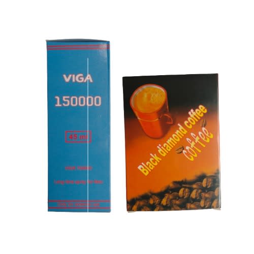 Viga 150000 Sex Delay Spray & Diamond Capsule Sex Men Coffee For Great Sex