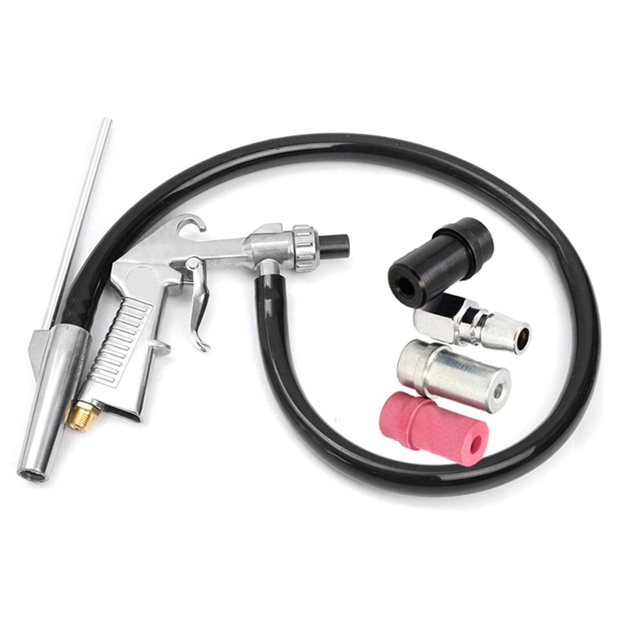 Air Sandblaster + Tube +  Connector + Mouth + Nozzles Sandblasting Tools Kit