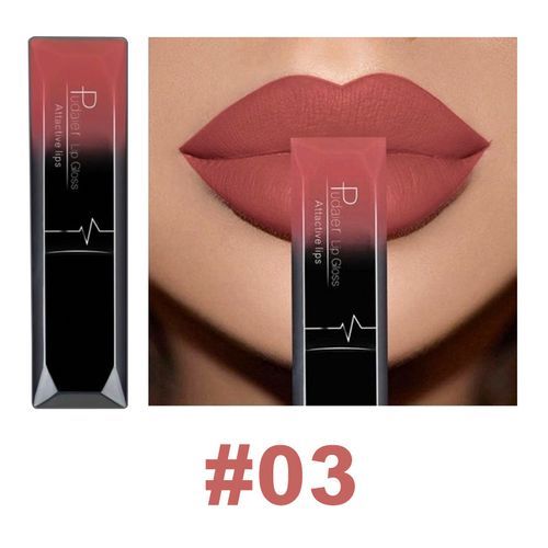 21 Color Non-fading Matte Lip Gloss-03#