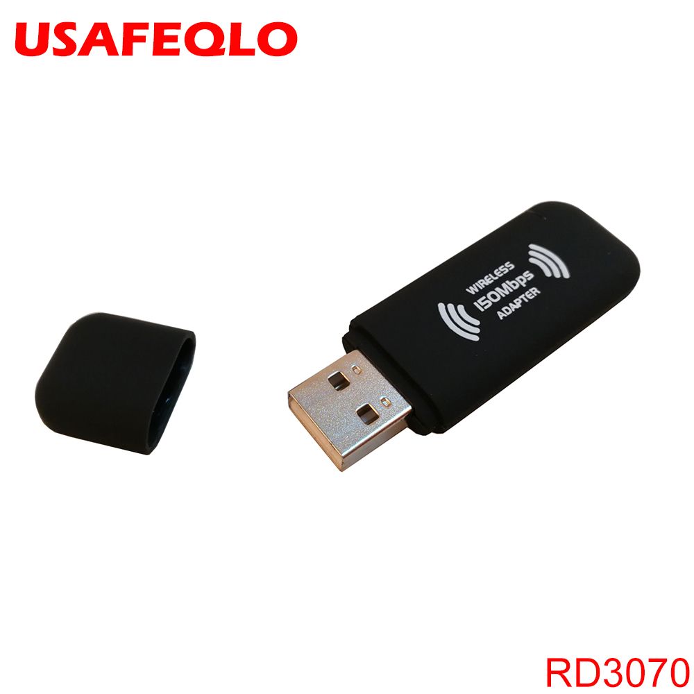 Black 150Mbps Wireless WIFI Adaptor 802.11n Network USB Lan