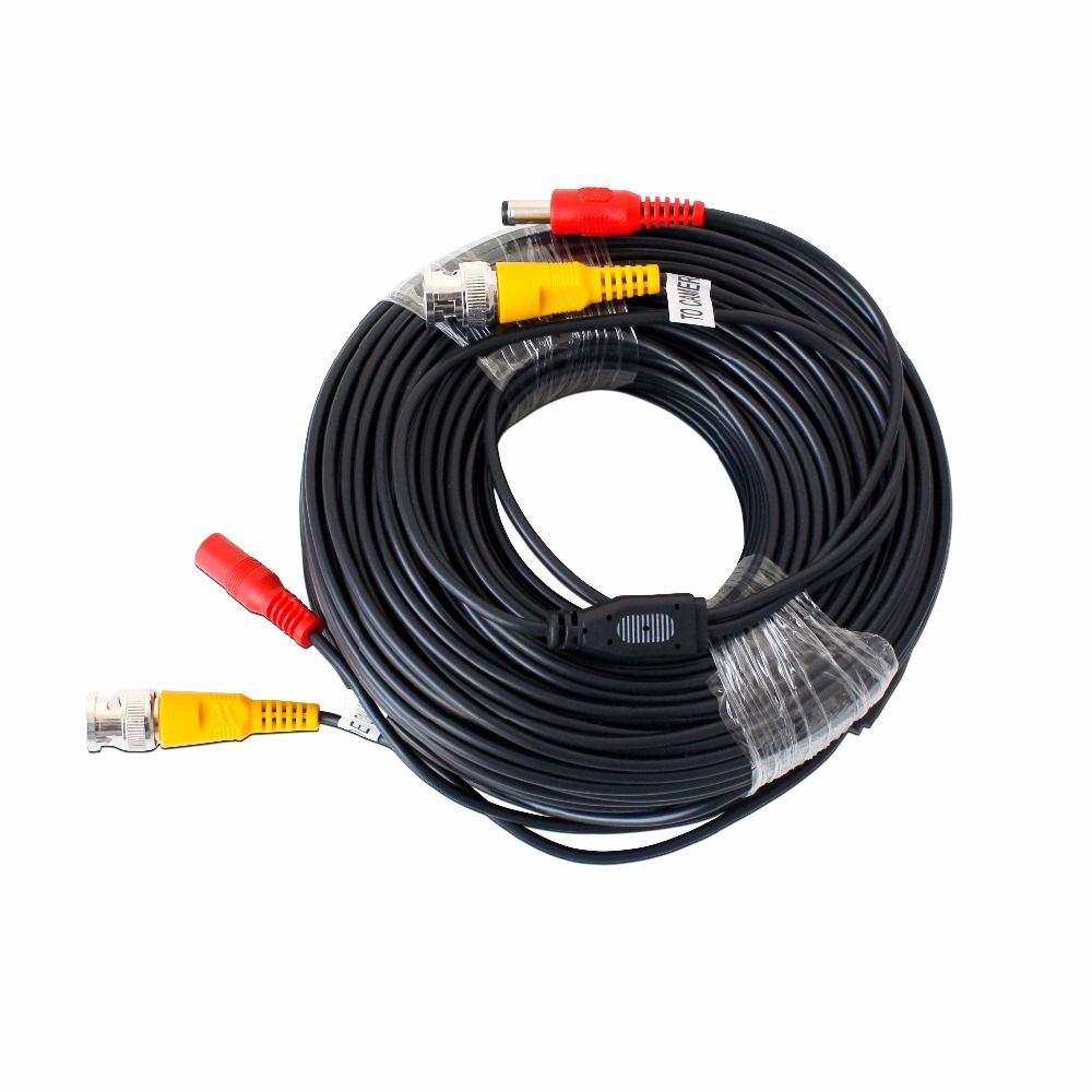 DEFEWAY 150FT CCTV Cable 50m BNC Video Power Coaxial Cable
