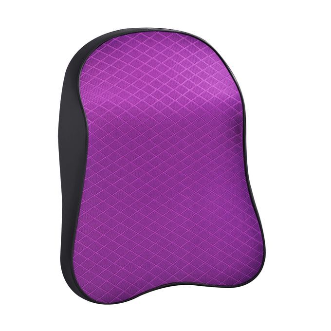 Space Memory Foam Travel Headrest Cushion Pad Car-Purple
