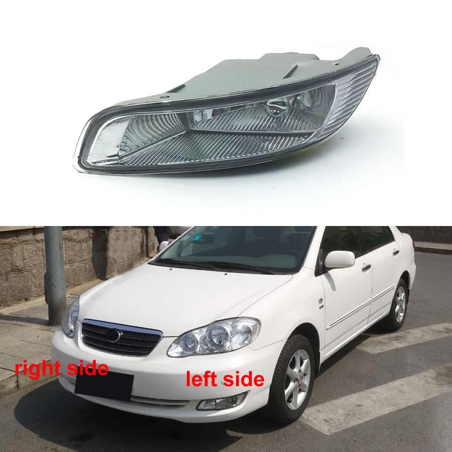 For Toyota Corolla EX 2003 2004 2005 2006 2007 2008 Car Accessories Front Bumper Fog Lamp Anti-Fog Light Foglight Assembly