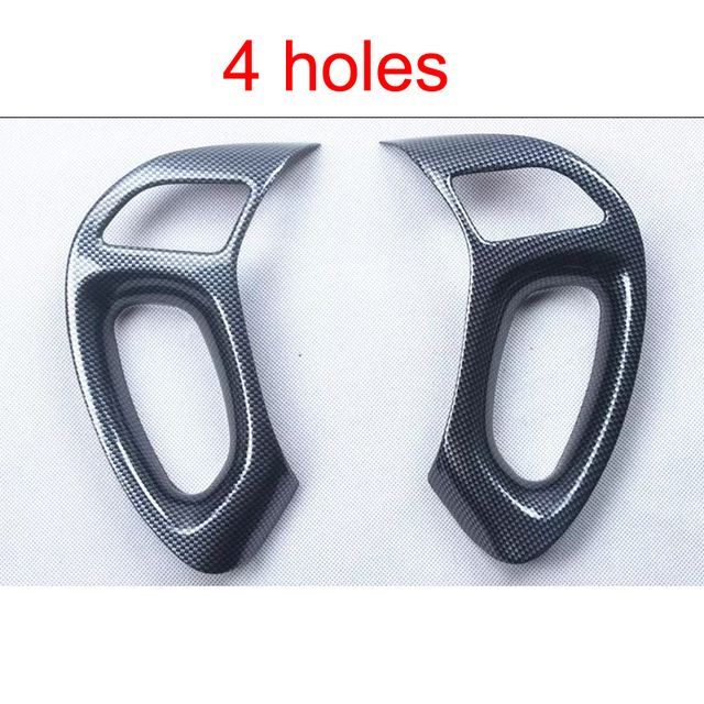 For Hyundai Ix35 - 2pcs Carbon Fiber Abs Car Interior Wheel