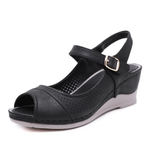Open Toes Fully Padded Medical Sandals