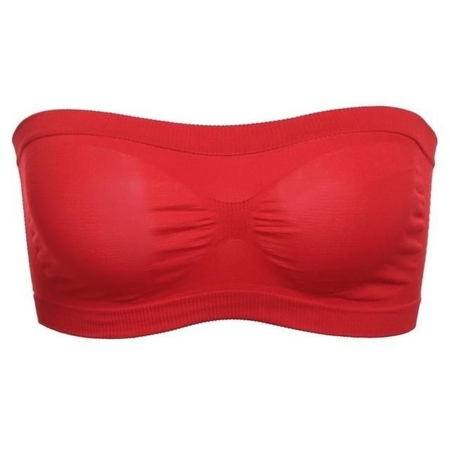 One-piece Seamless Tube Tops, Invisible Bra, Intimate Underwear, Strapless Bustier, Breathable Band Adjusted On The Chest