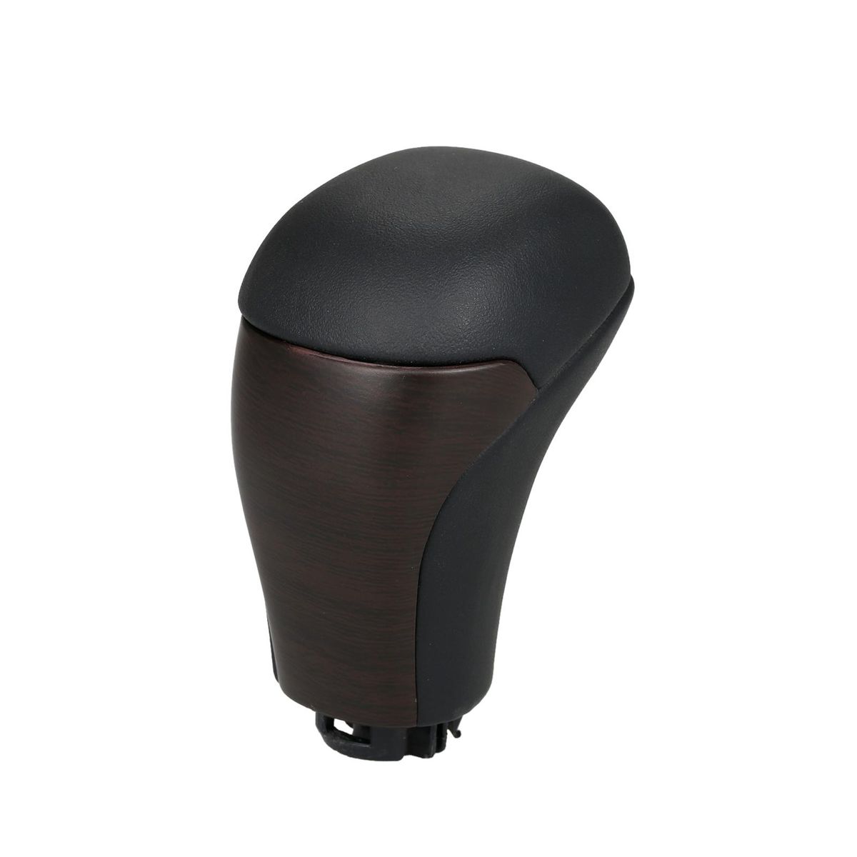 Automatic Shift Knob, Black Wood Grain Car Gear Shift Knot Replacement for Toyota Highlander Land Cruiser Prado 150 FJ150 2018 2019 2020
