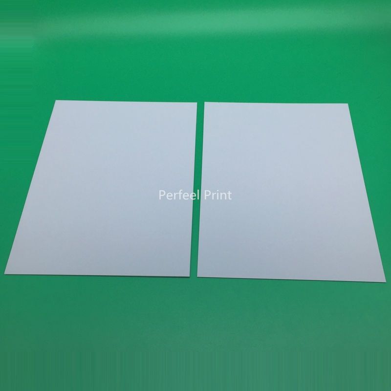 2PCS/Lot Universal A4 Size Inkjet Both Side Printable Blank PVC ID Card No Chip For Epson Printer