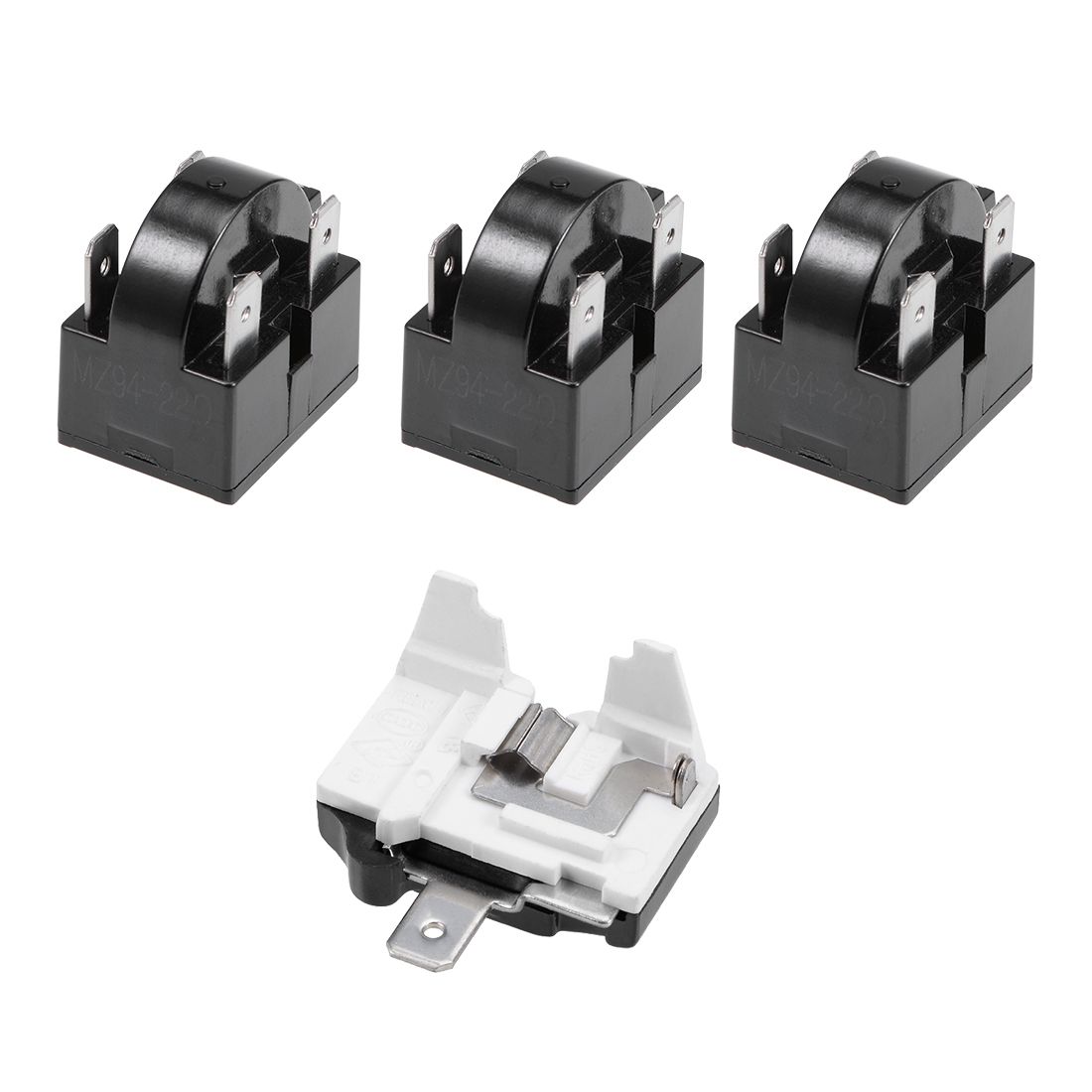 Uxcell 5pcs 12-33 Ohm 2-4 Pin Refrigerator Ptc Starter Fuses