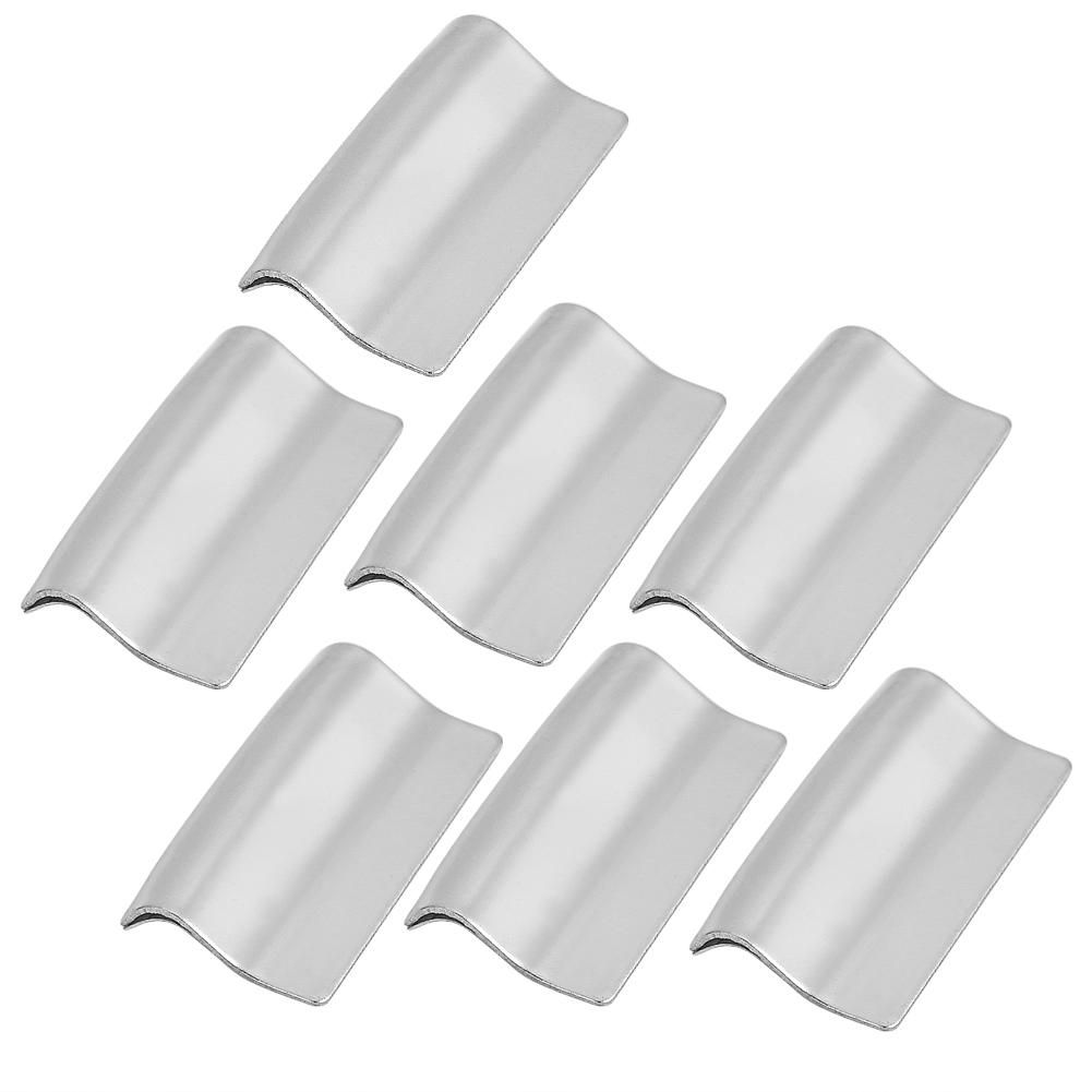 7pcs Stainless Steel Door Window Lift Switch Button Cover