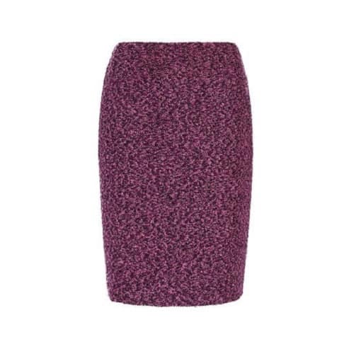 Boucle Boot Skirt - Purple
