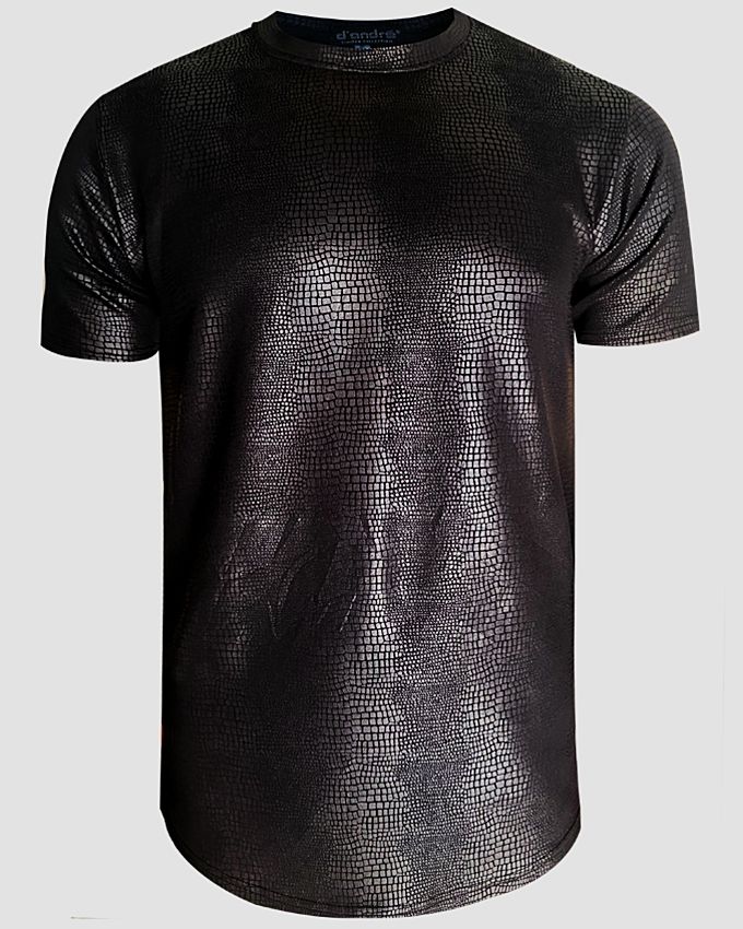 Noah Leather Patterned Tshirt