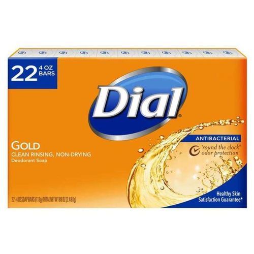 Antibacterial Deodorant Gold Soap, 4 Ounce,22 Count