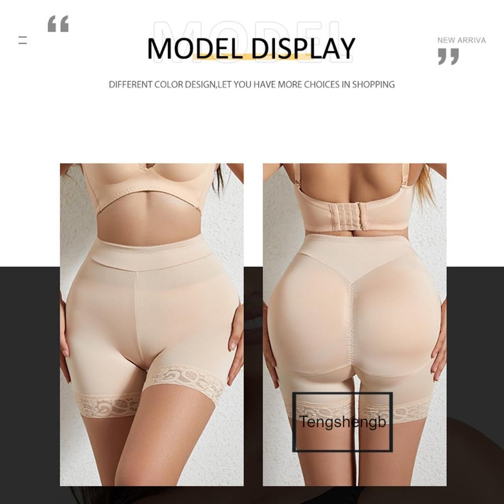Hip Shaping Lace Edge Pants For Women High Elastic Seamless