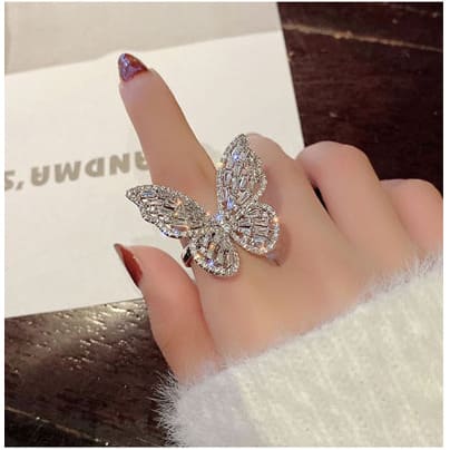 Butterfly Resizable Ring