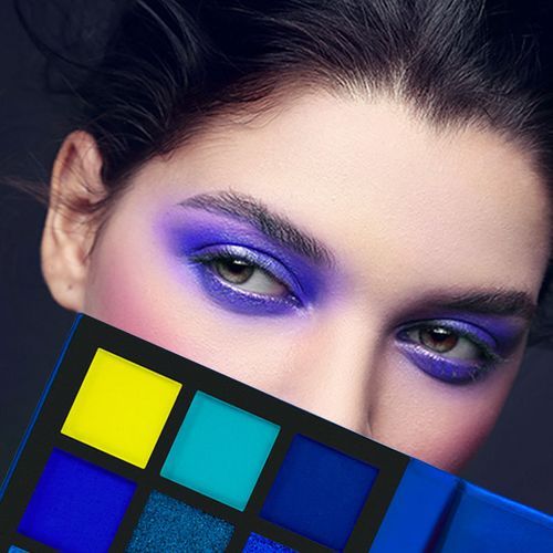 Makeup 9-color Eyeshadow Palette Pearly Matte-4#