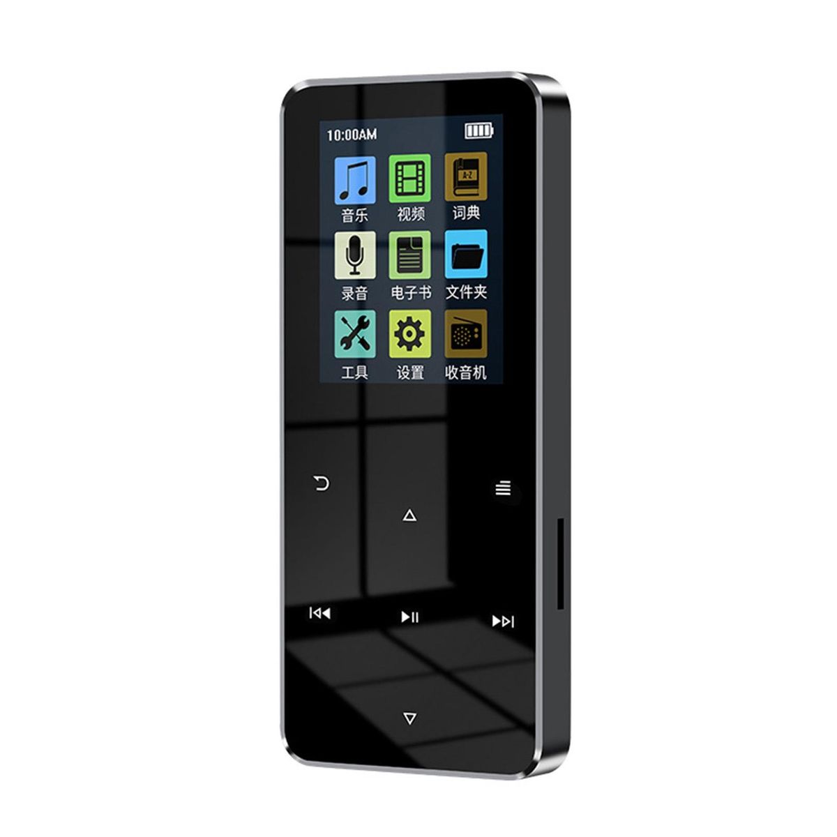 Mp3 Player with Speaker Output Wireless Sound Oasis 16gb Bluetooth Mp3 Black