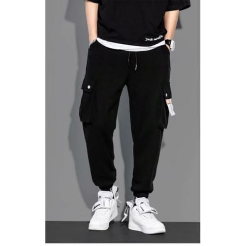 Combat Thick Joggers - Black
