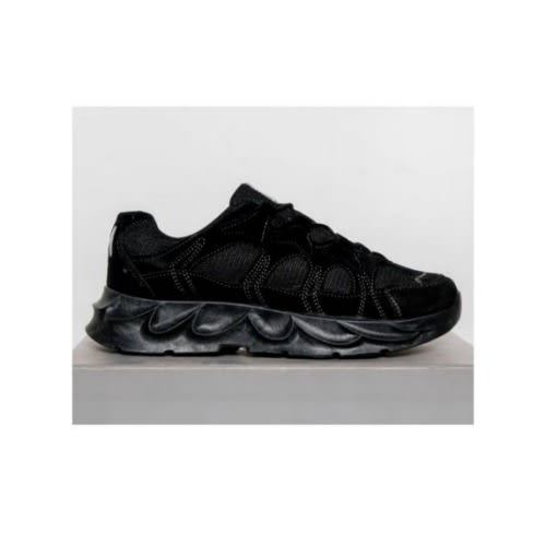 Ladies Rugged Sneakers -Black