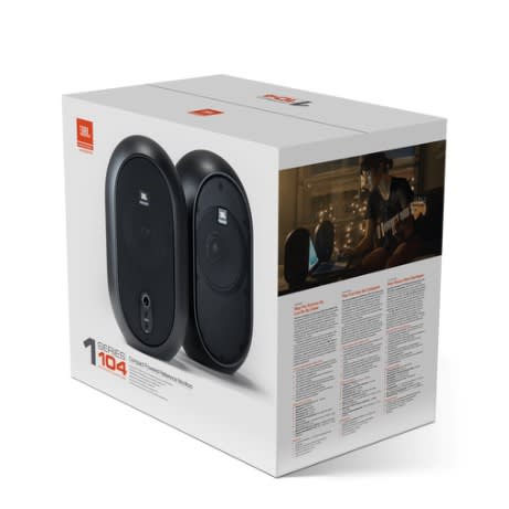 Professional 1 Series 104-bt Compact Desktop Reference Monitors With Bluetooth - Black