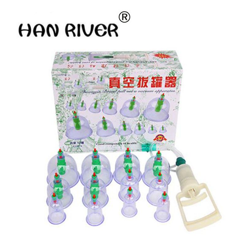 Acupuncture Body Magnetic Empty Therapy Masajeador Household Hijama Catacion Physiotherapy For 12 Unids/set Close Massage