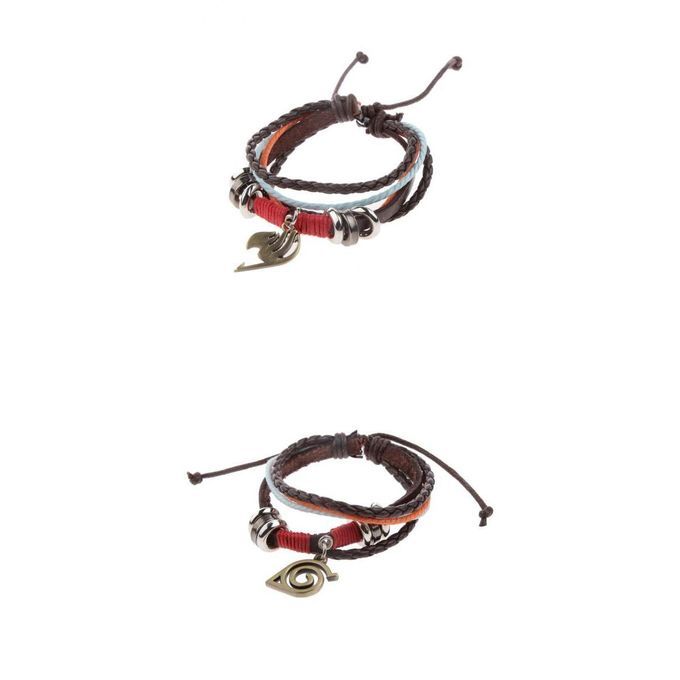 Anime Leaf Village And Anime Fairy Tail  Bracelet Collectibles