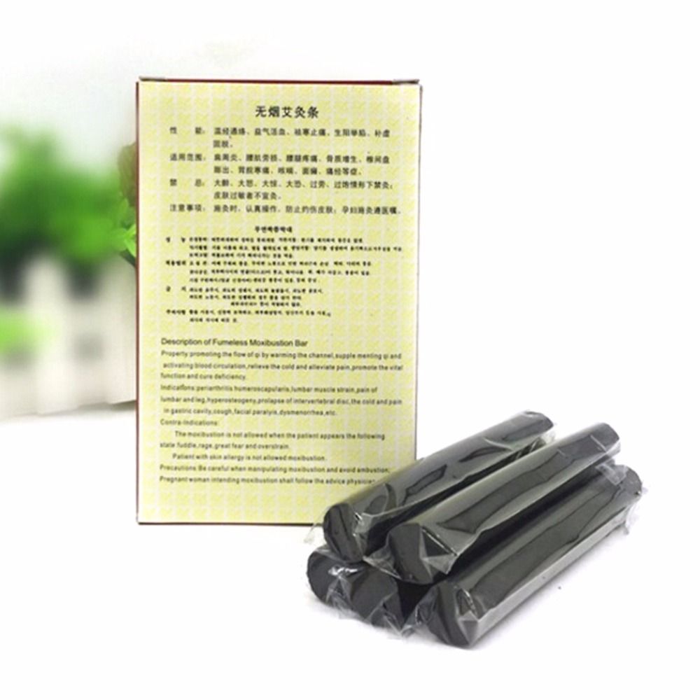 5Pcs/set High Stick The The Health Of Smokeless 14*110mm Improve Black Quality Moxa Body Roll Traditional
