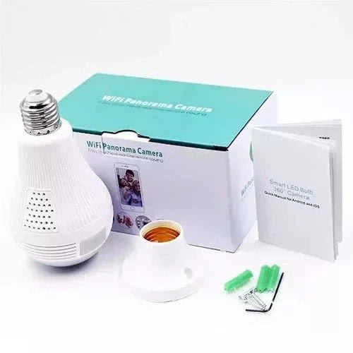 Led - Smart Spy Camera Bulb