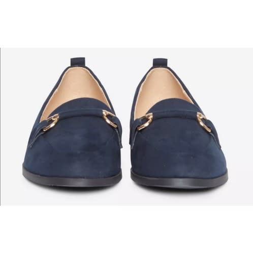 Corporate Flat Shoes - Navy