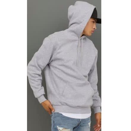 Hoodie Sweatshirt Cotton - Grey