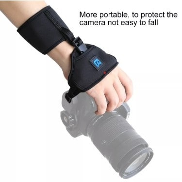 Puluz Soft Hand Grip Wrist Strap With 1/4 Inch Screw For Slr/dslr Cameras