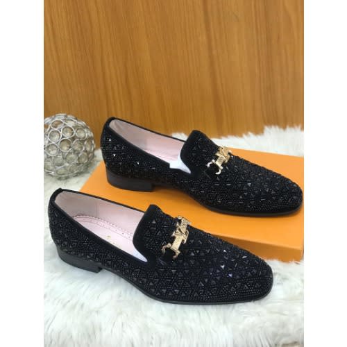 Men Crystal Shoes