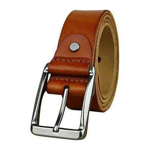 Leather Belt - Light Brown
