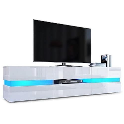 Nikky Glossy Atlantis 72inches Tv Stand - White