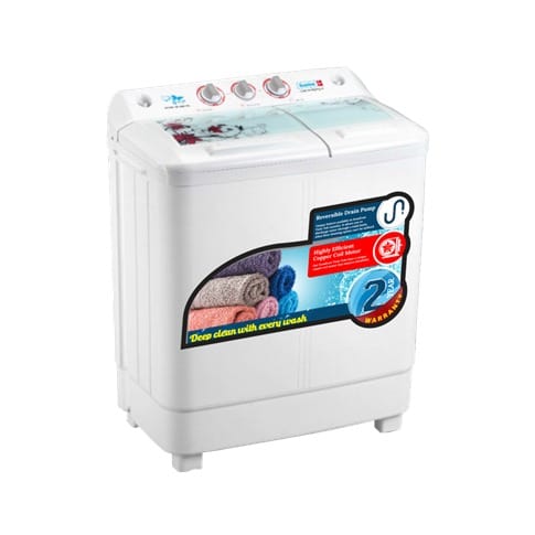 Twin Tub Washing Machine - Wash 6.5KG+Spin 3.5KG - SFSANTTA6